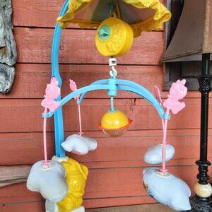 Vintage Disney STARGLOW Crib Mobile 1989
